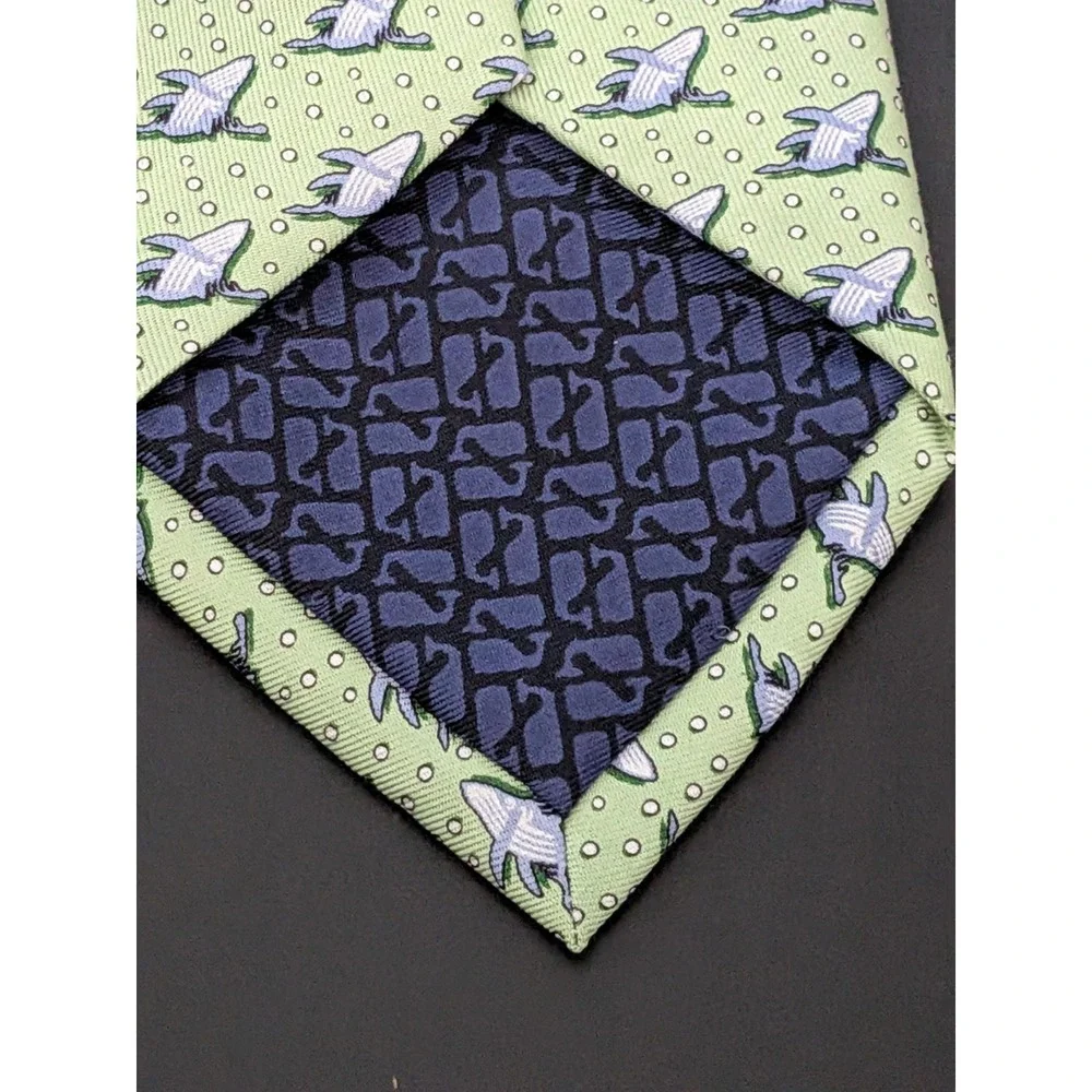 VINEYARD VINES LIGHT GREEN/‎ WHALE MOTIF 60
